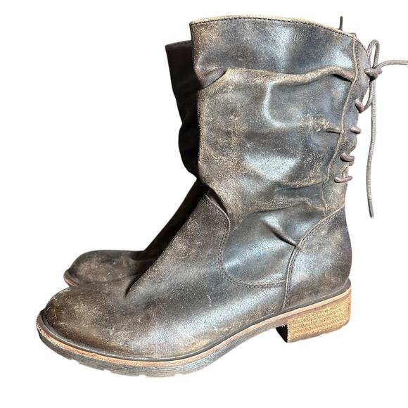 Sofft Sharnell Brown Leather Waterproof Lace Up Boots - Picture 6 of 10